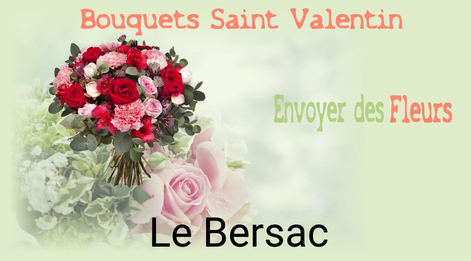 Roses de Saint-Valentin livrées à Le Bersac